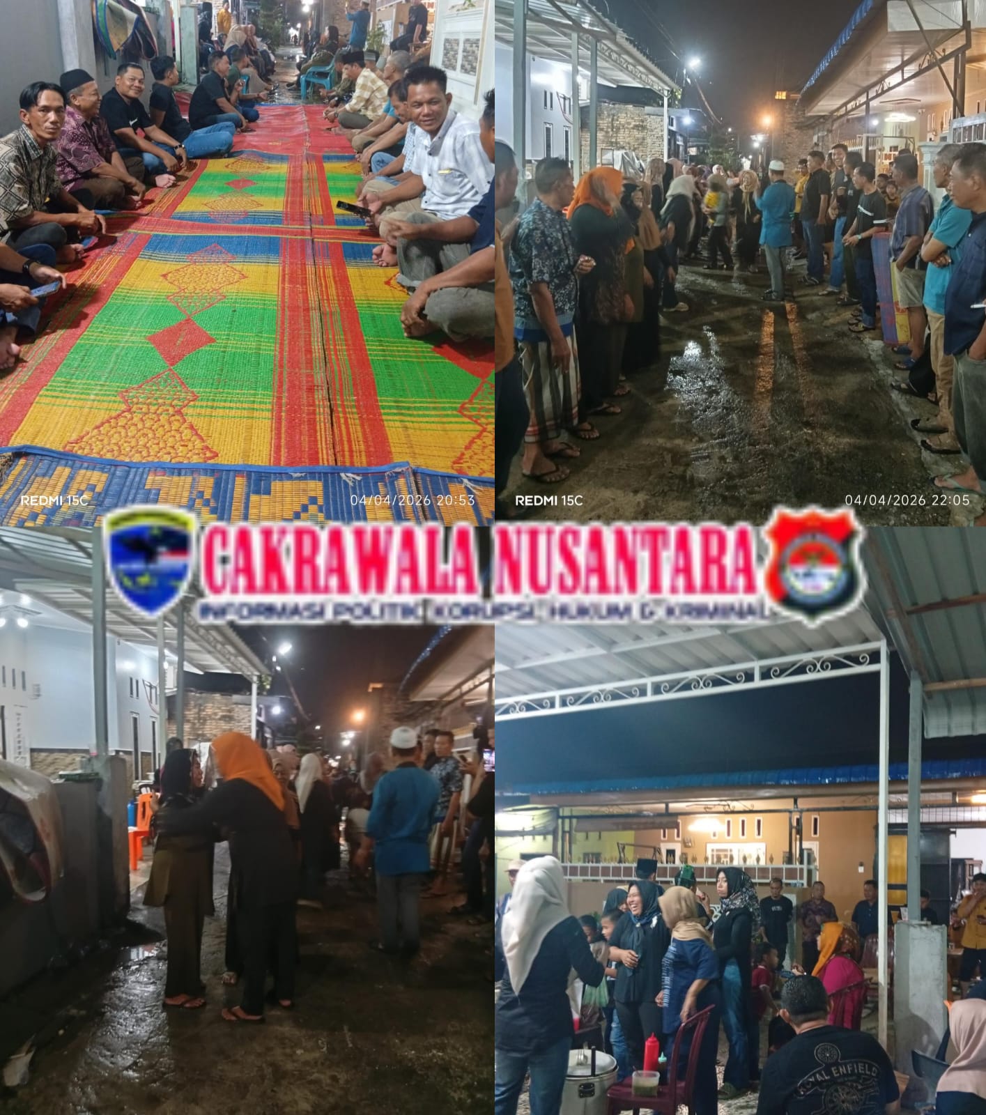 Sukses!!! Halal Bihalal Idul Fitri 1447H,Warga Gang Burung LK  Vll Kelurahan Mabar Hilir Kecamatan Medan Deli.  Mabar Hilir McN.  Pada hari Sabtu tanggal 04 April 2026 sekitar pukul 20:00wib bertempat di jalan pancing lingkungan Vll gang burung kelurahan mabar hilir.telah berlangsung dengan sukses dan lancar acara  halal bihalal idul Fitri 1447H.  Adapun acara di buat atas dasar kekompakan dan kebersamaan demi menciptakan kerukunan dalam bertetangga.  Turut hadir kepala lingkungan Vll kelurahan Mabar hilir bapak Bambang ermadi beserta keluarga,dalam kata sambutanya kepala lingkungan mengucapkan ribuan terima kasih kepada warga gang burung lingkungan Vll yang sudah memberikan rasa kekompakan dan kebersamaan dalam situasi halal bihalal idul Fitri 1447H ini,bang",semoga kedepan nya kita semua tetap bisa menjaga silaturahmi antar Jiran tetangga dan menjaga kebersamaan dalam bermasyarakat.  Disamping itu juga ketua panitia abangnda riadi surahva yang didampingi Susianto SH ,turut memberikan kata sambutan,kami dari segenap keluarga besar warga gang burung mengucapkan minal aidzin walfaizin mohon maaf lahir dan batin,jika ada kesalahan baik dari kata maupun sikap yang selama ini kita semua sebagai Jiran tetangga di gang burung ini,tanpa di sengaja ataupun tidak di sengaja,di bulan yang Fitri ini kita semua saling memaafkan.bang",saya juga sebagai ketua panitia kegiatan halal bihalal idul Fitri 1447H ini, mengucapkan ribuan terima kasih kepada warga gang burung lingkungan Vll kelurahan Mabar hilir yang sudah sangat kompak dalam setiap kegiatan,semoga kedepan nya kita semua tetap masih bisa menjalin silaturahmi yang baik serta tetap menjaga kekompakan antar Jiran tetangga.  Editor:Abdi Andana SH