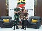 Pangdam I/BB Menyambut Ketua FKPPI Sumut, Di Makodam I/BB Jalan Gatot Subroto, Medan
