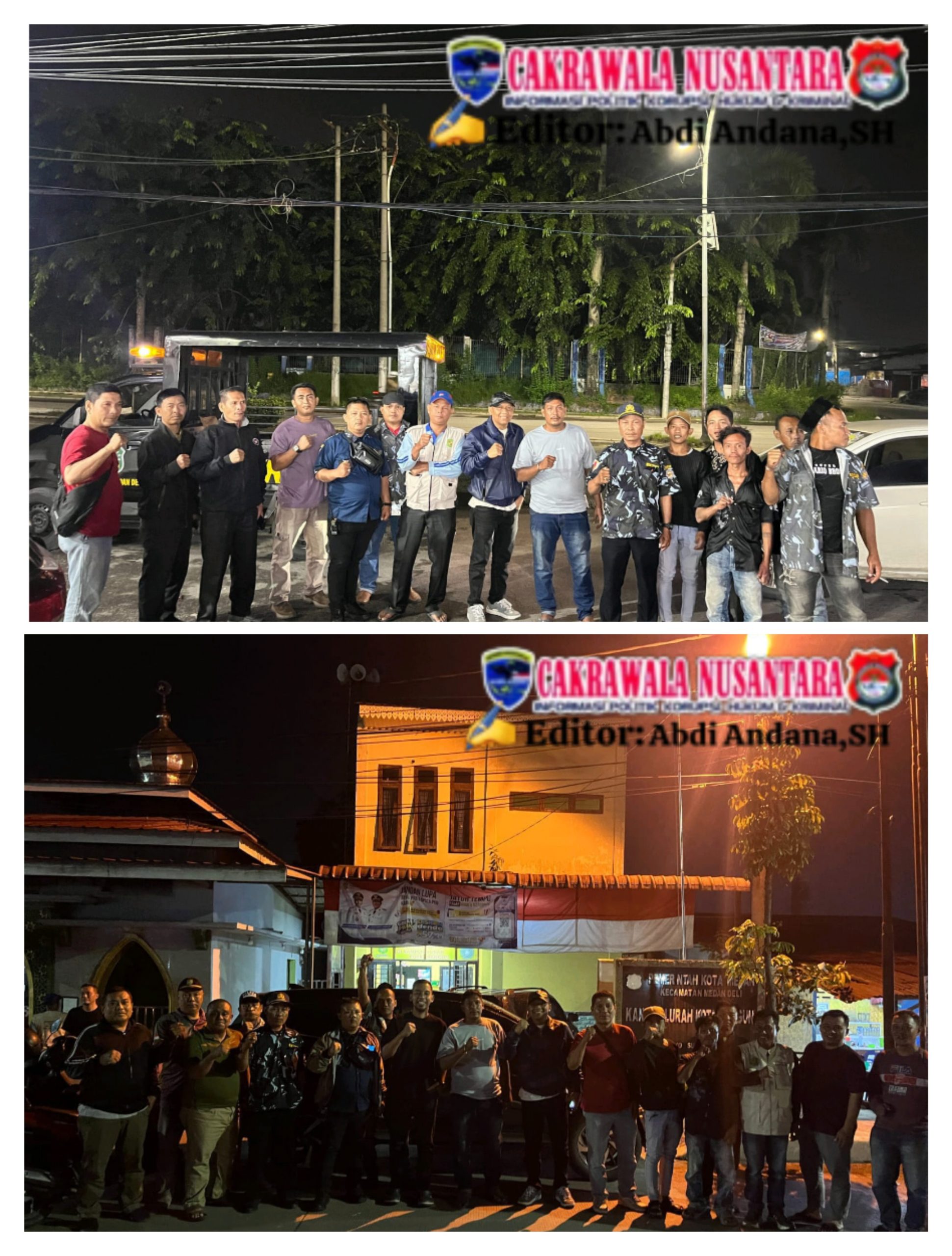 AMPI kecamatan Medan Deli Kolaborasi Dengan Posko Trantibum kecamatan Medan Deli,"Jaga Ketertiban umum", Medan Deli#McN
Dalam rangka menjaga ketertiban umum dan keamanan masyarakat,Posko Trantibum kecamatan Medan Deli menggandeng angkatan muda pembaharuan Indonesia AMPI kecamatan Medan Deli untuk menggelar patroli gabungan di wilayah kecamatan Medan Deli dan sekitarnya. Kegiatan yang dipusatkan diposko Trantibum kantor camat Medan Deli ini dimulai tanggal 12 September 2026,Patroli menyasar titik titik rawan tindakan kriminal,serta wilayah keramaian yang di kecamatan Medan Deli. Adapun posko Trantibum kecamatan Medan Deli dipimpin langsung oleh bapak camat Medan Deli M.Aidiel putra Pratama,S.STP,M,AP yang didampingi oleh bapak kasi trantib kecamatan Medan Deli bapak bardansyah Harahap SH. "Camat Medan Deli mengapresiasi sinergi yang terjalin, kolaborasi dengan AMPI sangat membantu kami di lapangan,anak muda punya semangat dan energi untuk mengedukasi masyarakat agar tertib ,"ujarnya Ketua AMPI kecamatan Medan Deli abangnda Ronsen yang didampingi ketua AMPI kelurahan Mabar hilir Abangnda Abdi Andana SH,menyampaikan terima kasih kepada bapak camat Medan Deli yang sudah mengundang AMPI kecamatan Medan Deli untuk bergabung melaksanakan posko trantibum kecamatan Medan Deli,semoga kedepan nya AMPI dan pemerintah kecamatan Medan Deli tetap bekerja sama dalam menciptakan wilayah menjadi tertib dan aman,"ujarnya Red#Abdi Andana SH